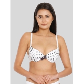 ILRASO - White Nylon Lightly Padded Women's Push Up Bra ( Pack of 1 ) - None