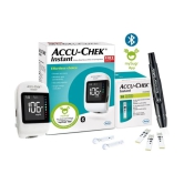 Accu-Chek Instant Blood Glucose Monitor Kit with 10 Strips, 10 Lancets and a Lancing Device for Accurate Blood Sugar Testing