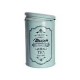 Metal Tea Jar - Green, 900 Ml