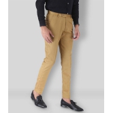 SREY - Khaki Polycotton Slim - Fit Men's Chinos ( Pack of 2 ) - None