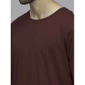 Rigo - Red 100% Cotton Oversized Fit Mens T-Shirt ( Pack of 1 ) - None