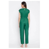 Clovia Rayon Nightsuit Sets - Green Pack of 2 - L