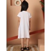 MINI & MING Round Neck Short Sleeves Cotton A-Line Dress