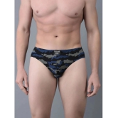 Pack of 3 Dollar Bigboss Assorted Printed Cotton Blend Men Brief - None