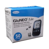 Infopia Gluneo Lite Blood Glucose Test Strips - 50 Strips (Pack of 1)