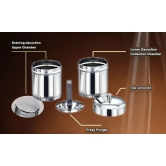 Tresna Stainless Steel South Indian Filter Coffee Drip Maker, Madras Kappi, Drip Decotion Maker