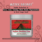 Aztec Secret Indian Healing Clay Deep Pore Cleansing Facial  Body Mask Natural Calcium Bentonite For Open Pores Tanning Pigmenration Black Heads Acne UNISEX-Aztec Secret Indian Healing Clay Deep