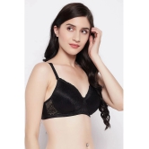 Clovia Pack of 1 Nylon Heavily Padded Womens Convertable Bra ( Black ) - None