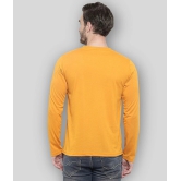 Glito - Yellow Cotton Regular Fit Mens T-Shirt ( Pack of 1 ) - None