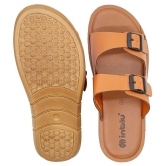 Inblu Tan Mens Slide Flip Flop - None