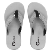 GBest - Grey Men's Thong Flip Flop - None