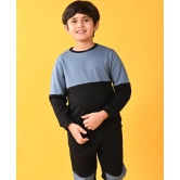 BLACK BLUE INTERLOCK BOYS SWEATSHIRT - BLACK-5-6 YEARS / 1N / BLACK