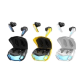 VEhop Power Gaming Earbud In Ear True Wireless (TWS) 30 Hours Playback IPX4(Splash & Sweat Proof) Low Latency,Powerfull bass -Bluetooth V 5.2 Assorted