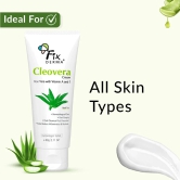 Cleovera Cream for Sensitive Skin | 10% Aloe Vera, 0.2% Vitamin E, 0.4% Vitamin A-60g