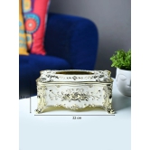 White Classic Tissue Box - Rectangle Shape