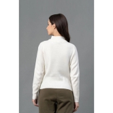 Mode By RedTape Women Off White Solid Sweater