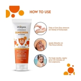 LA ORGANO - SPF 50 Sunscreen Cream For All Skin Type ( Pack of 1 )