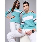 The Dry State - Blue Cotton Regular Fit Couple T-Shirt