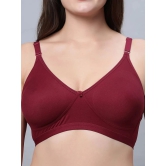 IN CARE LINGERIE Maroon Cotton Non Padded Womens Everyday Bra ( Pack of 1 ) - None