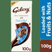 Galaxy Silky Smooth Milk Chocolate With Fruit & Nut, 100 G