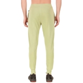 Uzarus Green Cotton Plain Joggers - 2XL