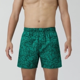 Remix Cotton Boxers Nutty Green L