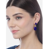 YOUBELLA Blue Danglers Earrings ( Pack of 1 ) - Blue