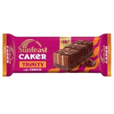 Sunfeast Caker Trinity Cake - Triple Chocolate, 28 gm