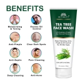 Intimify Tea Tree Face Wash, face wash, anti aging wrinkles face wash, skin brightening face wash, 100 gm