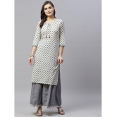 miravan - Grey Straight Cotton Women's Stitched Salwar Suit ( Pack of 1 ) - None