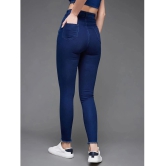 Miss Chase - Navy Blue Denim Skinny Fit Womens Jeans ( Pack of 1 ) - None