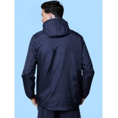 AKTIF Navy Polyester Mens Rain Jacket ( Pack of 1 ) - 2XL