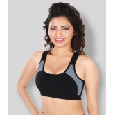 Dermawear Multi Color Poly Cotton Solid Sports Bra - L