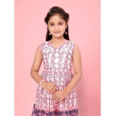 Aarika Pink Silk Girls Patiala Kurta Set ( Pack of 1 ) - None