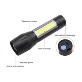 DAYBETTER - 10W Rechargeable Flashlight Torch ( Pack of 1 )