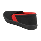 Stanfield SF CANVAS Black/Red Men SHOES - Black Men''s Slip-on Shoes - None