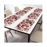 E-Retailer Set of 6 PVC Table Mats - Brown