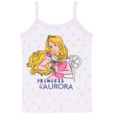 BODYCARE PRINCESS PRINTED GIRLS VEST PACK OF 4 ASSORTED - None