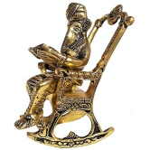 TISYAA - Brass Lord Ganesha Idol ( 15 cm )