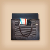 Black Stripes Laptop Sleeve