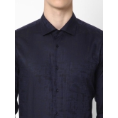 Spread Collar Premium Slim Fit Abstract Printed Formal Cotton Shirt