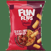 Fun Flips Curly Puffs Sizzling Chinese 100gm