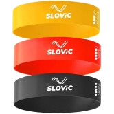 Slovic Rubber Compact Resistance Band 20-25 kg - Multicolor