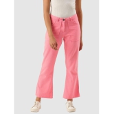 IVOC - Pink Cotton Bootcut Women''s Jeans ( Pack of 1 ) - None