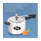 Milton Pro Cook Aluminium Induction Pressure Cooker With Inner Lid, 4 litre, Silver