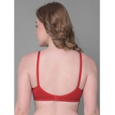 Dollar Missy Red Cotton Non Padded Womens Everyday Bra ( Pack of 1 ) - None