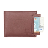 samtroh - PU brown Mens Regular Wallet ( Pack of 1 ) - Brown