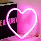 Heart - LED Neon Sign-1 x 1 Ft / Pink