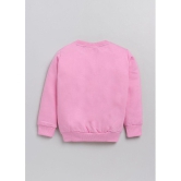 Lazy Shark Girls Pink Printed Sweatshirts - None