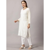 RAYON KURTA SETS-38 / OFF WHITE / RAYON COTTON